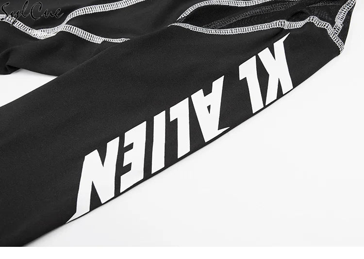 Sylcue Mesh Colorblock Half Turtleneck Bottoming Shirt✨