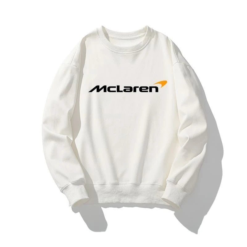 F1 McLaren Team Round Neck Hoodie Racing🧡