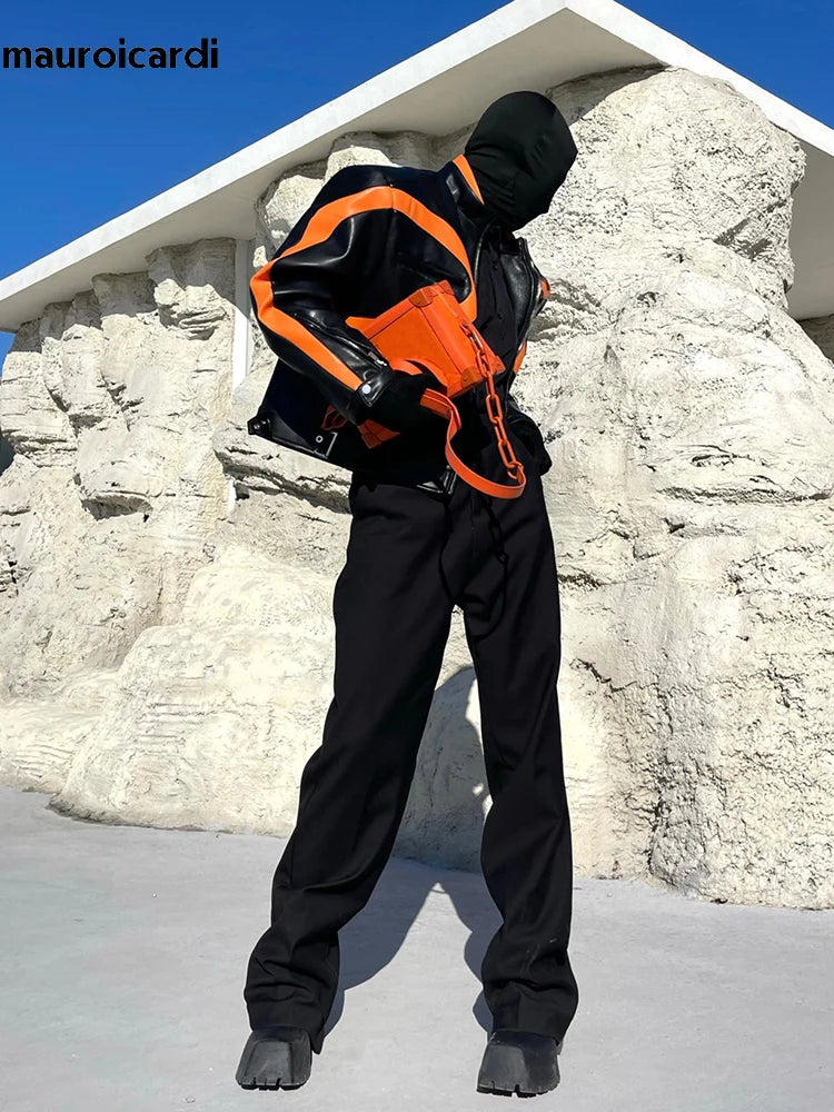 Mclaren Leather Jacket Men Luxury 🔶