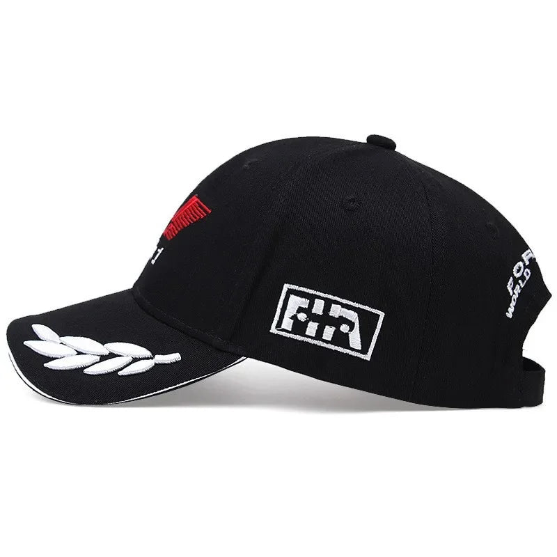 New Outdoor Leisure Sports Baseball Cap F1 Racing Cap