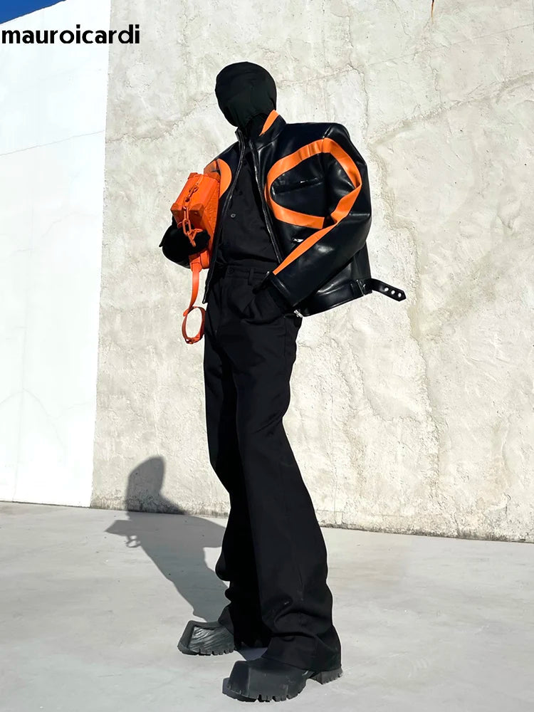 Mclaren Leather Jacket Men Luxury 🔶