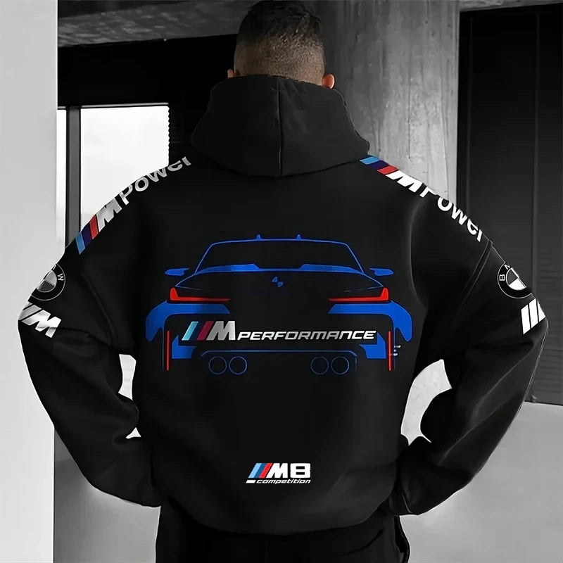 BMW Sweatshirt Racing M Power Aggressive street racing style  🔴