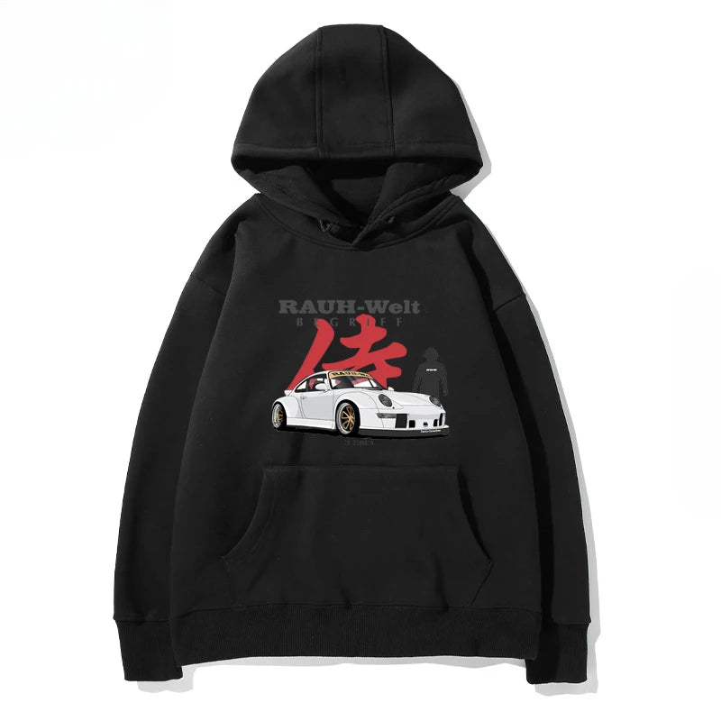 RWB Modified Porche 911Hoodie 🏎️💨🔥