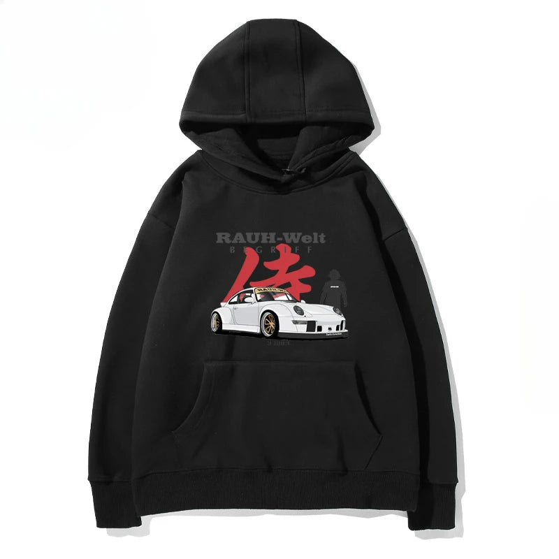 RWB Modified Porche 911Hoodie 🏎️💨🔥