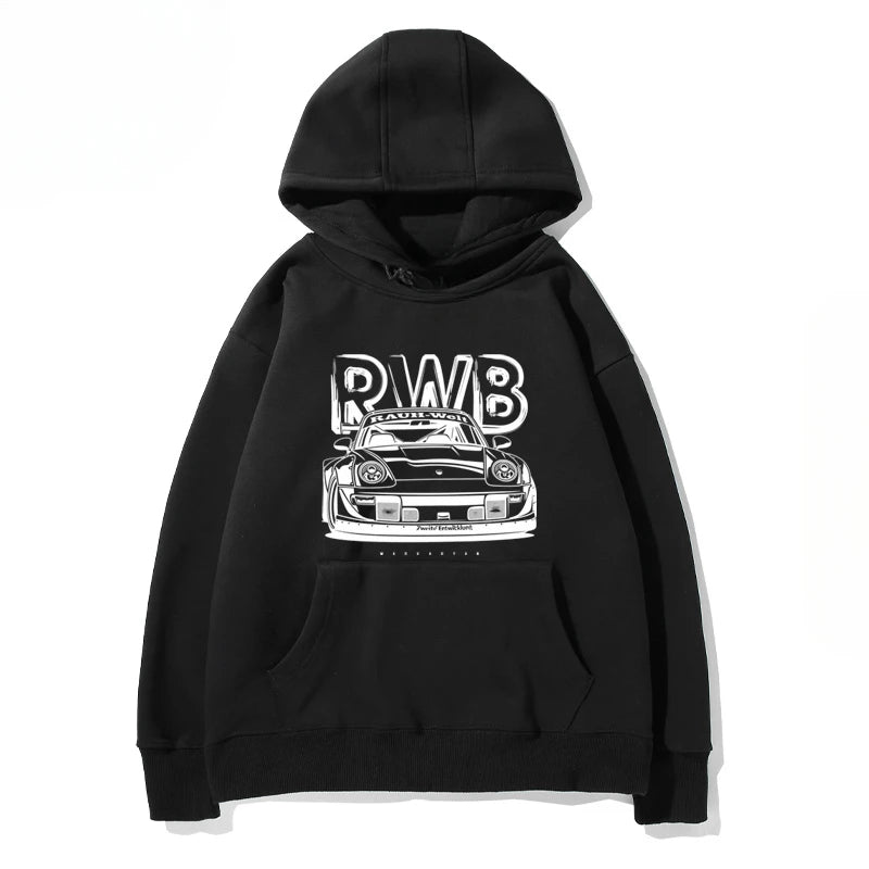 RWB Modified Porche 911Hoodie 🏎️💨🔥